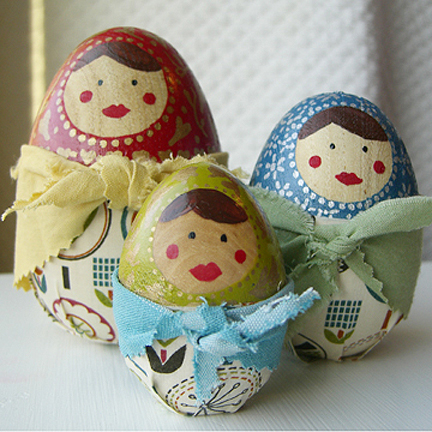 Eggs Matryoska Doll