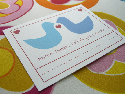  crafty Valentine's Day spirit, here are some quick printable cards.