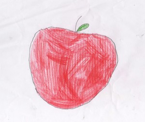 apple-drawing