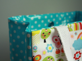 How to sew a Bento bag - Gathered