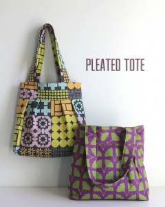 Pleated Tote Tutorial – the long thread