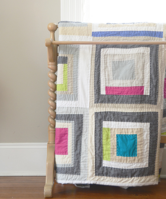 Lopsided Squares Quilt